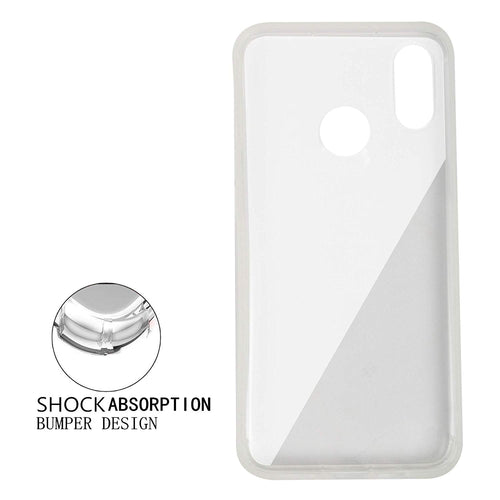 YOFO Rubber Shockproof Soft Transparent Back Cover for REALME 3 Pro - All Sides Protection Case