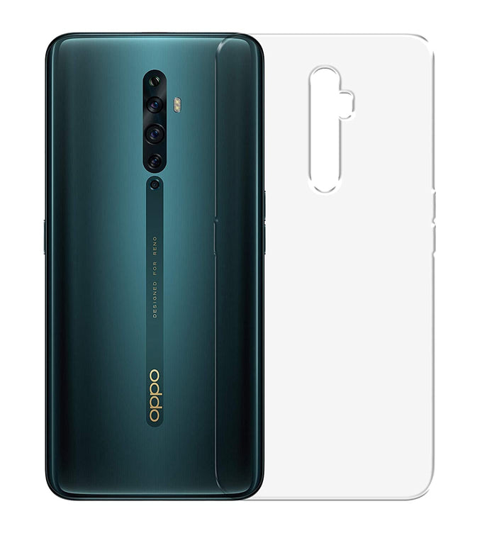 YOFO Back Cover for Oppo Reno 2F (Flexible|Silicone|Transparent)