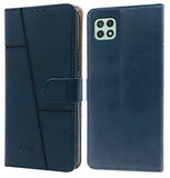 YOFO Samsung Galaxy A22(5G) Leather Flip Cover Full Protective Wallet Case