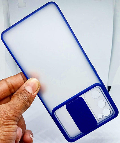YOFO Camera Shutter Back Cover For Samsung S20 FE With Free OTG Adapter
