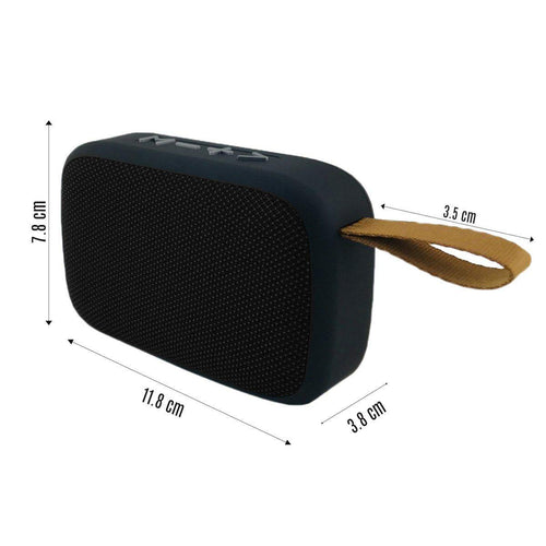 Basic Quality Tablepro MG2 Bluetooth Speaker Portable Music Player mp3 Stereo Audio FM Radio Splash Proof