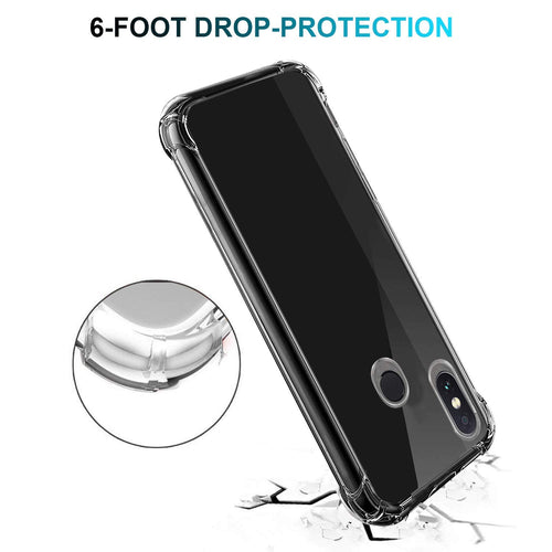 YOFO Transparent Back Cover for MI REDMI 7 (Transparent) All Sides Protection Case