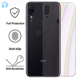 YOFO Rainbow Effect Anti Scratch Back Screen Guard for MI Redmi Note 7 PRO/Note 7 / Note 7S