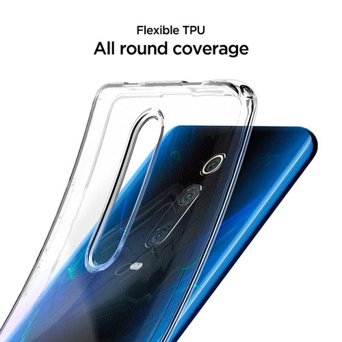 YOFO Silicon Soft Transparent Back Cover for MI Redmi K20 (Transparent)