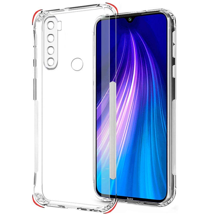 YOFO Silicon Full Protection Back Cover for MI Redmi Note (Transparent)