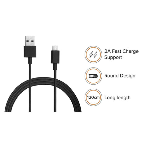YOFO Fast Compatible Data Cable Upto 2.1 Amp USB Charging for Xiaomi Mi Redmi Note 4, Mi 4/4a Mi 3/3s Mi 4/4i Mi Max Mi 5/ MI Note 5/Note 5 Pro/6/6Pro