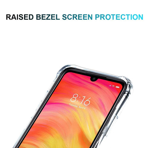 YOFO Transparent Back Cover for MI REDMI 7 (Transparent) All Sides Protection Case