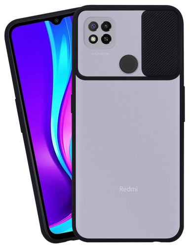 YOFO Camera Shutter Back Cover For Redmi 9 Smart Case