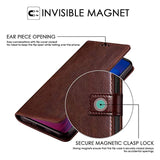 YOFO Flip Leather Magnetic Wallet Back Cover Case for Mi Redmi 6 Pro