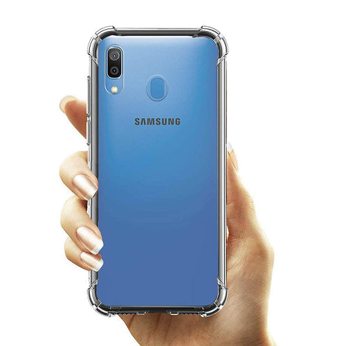 YOFO Transparent All Sides Protection Back Cover for Samsung A30