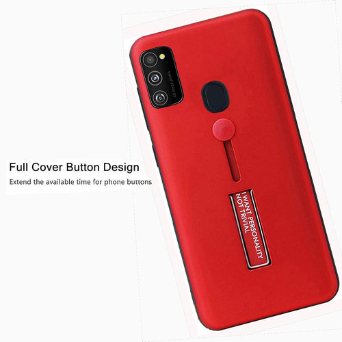 YOFO Fashion Case Full Protection Back Cover for Samsung M30s(RED)