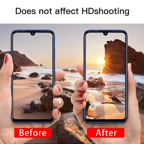 YOFO Anti Scratch Camera Lens Screen Protector 9H Camera Nano Glass for Mi 10i (5G) (Transparent)