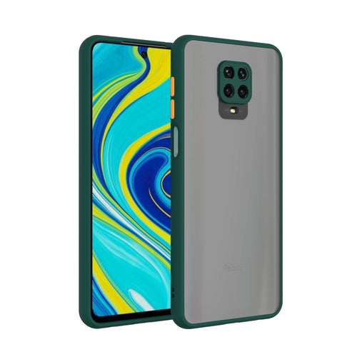 YOFO Matte Finish Smoke Back Cover with Full Camera Lens Protection for Mi Redmi Note 9Pro / Note 9Pro Max / Poco M2 Pro