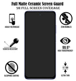YOFO Combo for Mi Redmi Note 9 PRO Transparent Back Cover + Matte Screen Guard with Free OTG Adapter