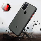 YOFO Matte Finish Smoke Back Cover with Full Camera Lens Protection for Realme 7i / C17
