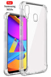 YOFO Silicon Full Protection Back Cover for Samsung M10s (Transparent)