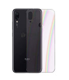 YOFO Rainbow Effect Anti Scratch Back Screen Guard for MI Redmi Note 7 PRO/Note 7 / Note 7S