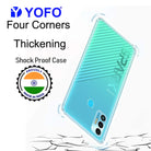 YOFO Back Cover for Tecno Spark 7 / 7T (Flexible|Silicone|Transparent |Shockproof)