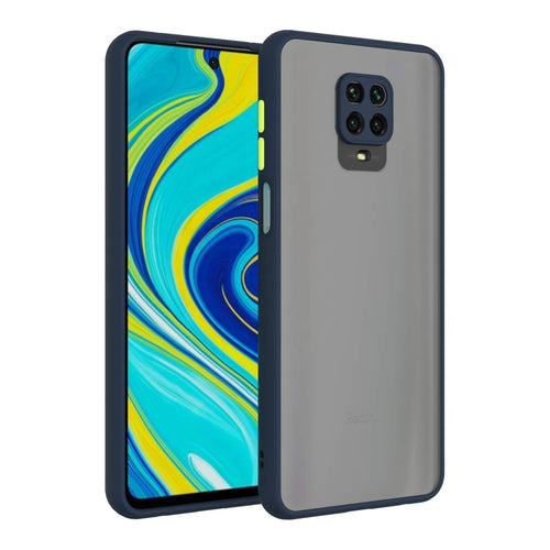 YOFO Matte Finish Smoke Back Cover with Full Camera Lens Protection for Mi Redmi Note 9Pro / Note 9Pro Max / Poco M2 Pro