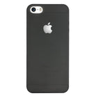 Yofo Soft Ultra Thin Logo Cut Paper Back Cover Case for iPhone 5/5S (Black)