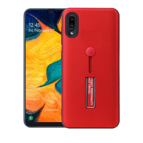 YOFO Fashion Case Full Protection Back Cover for Samsung M10 (RED)