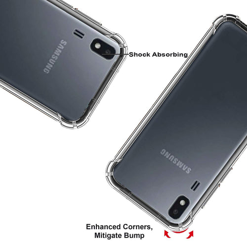 YOFO Flexible Shockproof Back Cover for Samsung A2CORE - All Sides Protection Case