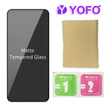 YOFO Full Screen Edge to Edge Matte Finish Tempered Glass for OnePlus Nord (5G)