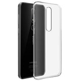 YOFO Silicon Transparent Soft Back Cover for Nokia 6.1 Plus 2018 (Transparent)