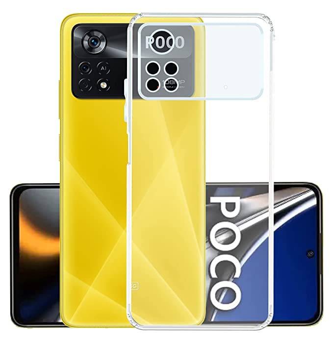 Poco X4 Pro 5G TPU Chrome Back Cover – BT Limited Edition Store