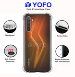 YOFO Combo for Realme 6 Transparent Back Cover + Matte Screen Guard with Free OTG Adapter