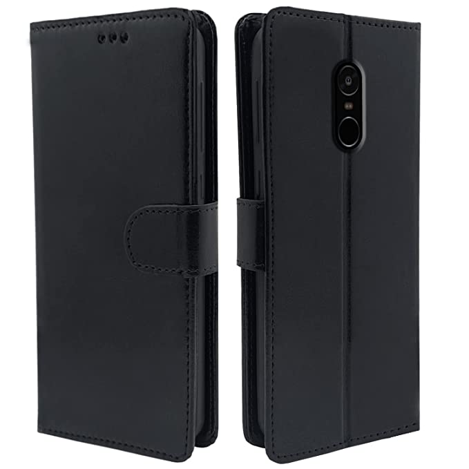 YOFO Flip Leather Magnetic Wallet Back Cover Case for Mi Redmi Note 4