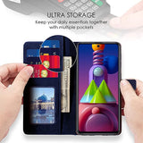 YOFO Flip Leather Magnetic Wallet Back Cover Case for Mi Redmi 9 Power