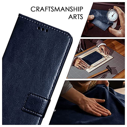YOFO Flip Leather Magnetic Wallet Back Cover Case for Mi Redmi 8A