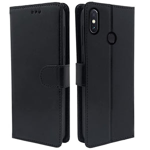 YOFO Flip Leather Magnetic Wallet Back Cover Case for Mi Redmi Note 5 Pro