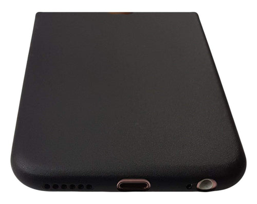 YOFO  Ultra Thin Logo Cut Paper Back Cover Case for iPhone 6/6S (Black)