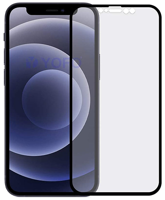 YOFO Anti Glare Mattte Finish Anti-Fingerprint 9H Ceramic Flexible Screen Protector for iPhone 12Mini (5.4) (Edge to Edge Full Screen Coverage)