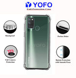 YOFO Combo for Realme 7i Transparent Back Cover + Matte Screen Guard with Free OTG Adapter