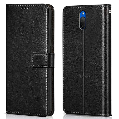 YOFO Flip Leather Magnetic Wallet Back Cover Case for Mi Redmi 8A