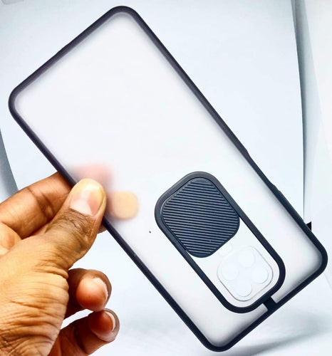 YOFO Camera Shutter Back Cover For Redmi Note 9 Pro/ Note 9Pro Max / POCO M2 Pro, Smart Case