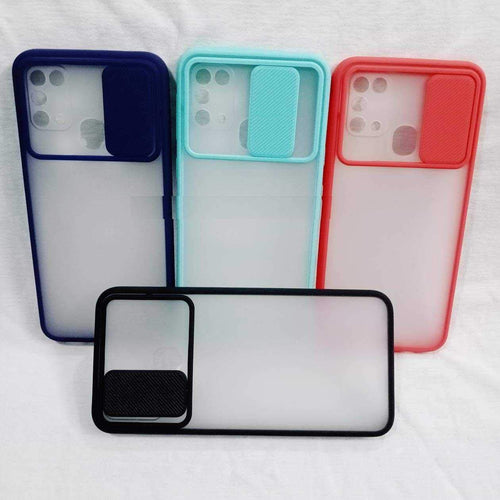 YOFO Camera Shutter Back Cover For Samsung M21 With Free OTG Adapter