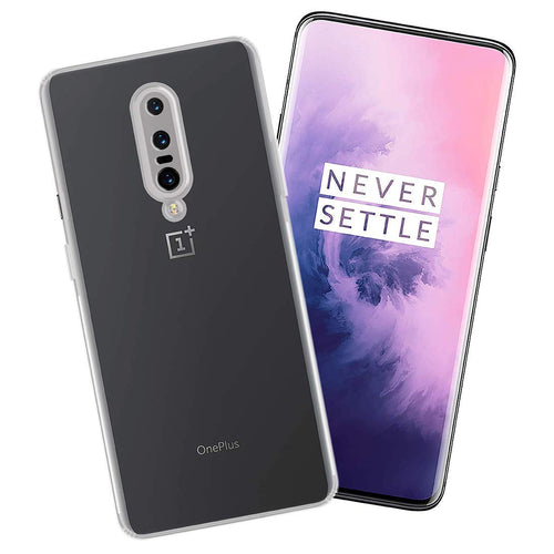 YOFO Silicon Full Protection Back Cover for OnePlus 7 Pro {1+7PRO} (Transparent) Shockproof Ultra Thin