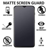 YOFO Anti Glare Matte Finish Anti-Fingerprint 9H Screen Protector for MI Redmi Note 8 (Transparent)