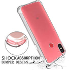 YOFO Silicone Back Cover for Xiaomi MI A2 -Transparent