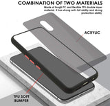 YOFO Matte Finish Smoke Back Cover with Full Camera Lens Protection for Mi Redmi Note 5PRO