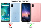 YOFO Shockproof Back Cover for Redmi Note 6 Pro (Transparent)
