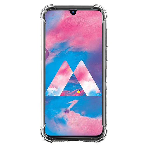 YOFO Silicone Back Cover for Samsung Galaxy M30 - Transparent
