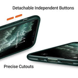 YOFO Matte Finish Smoke Back Cover with Full Camera Lens Protection for Oppo F17 Pro