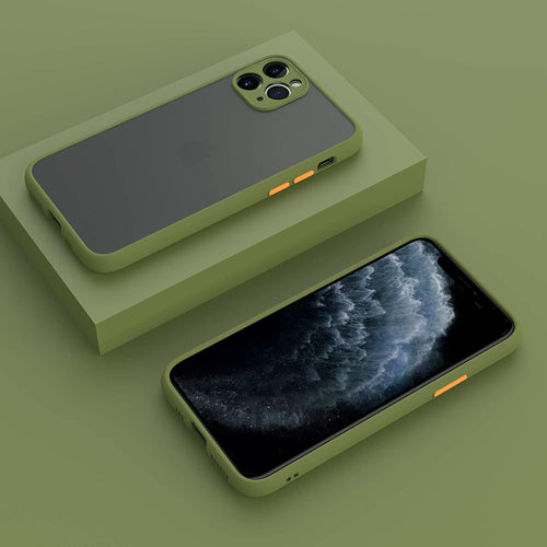 YOFO Matte Finish Smoke Back Cover for Apple iPhone 12Pro Max (6.7)