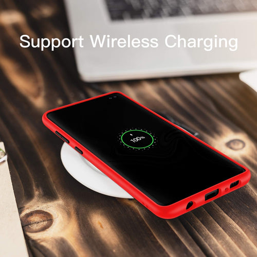 YOFO Matte Finish Smoke Back Cover for Oppo F15 -RED
