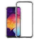 YOFO Shockproof Soft Transparent Back Cover for Samsung A30s - (Transparent)